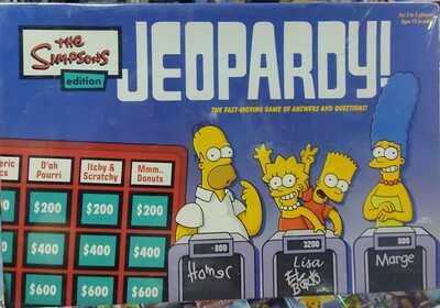 NELA Jeopardy The Simpsons Edition Nuevo Sellado