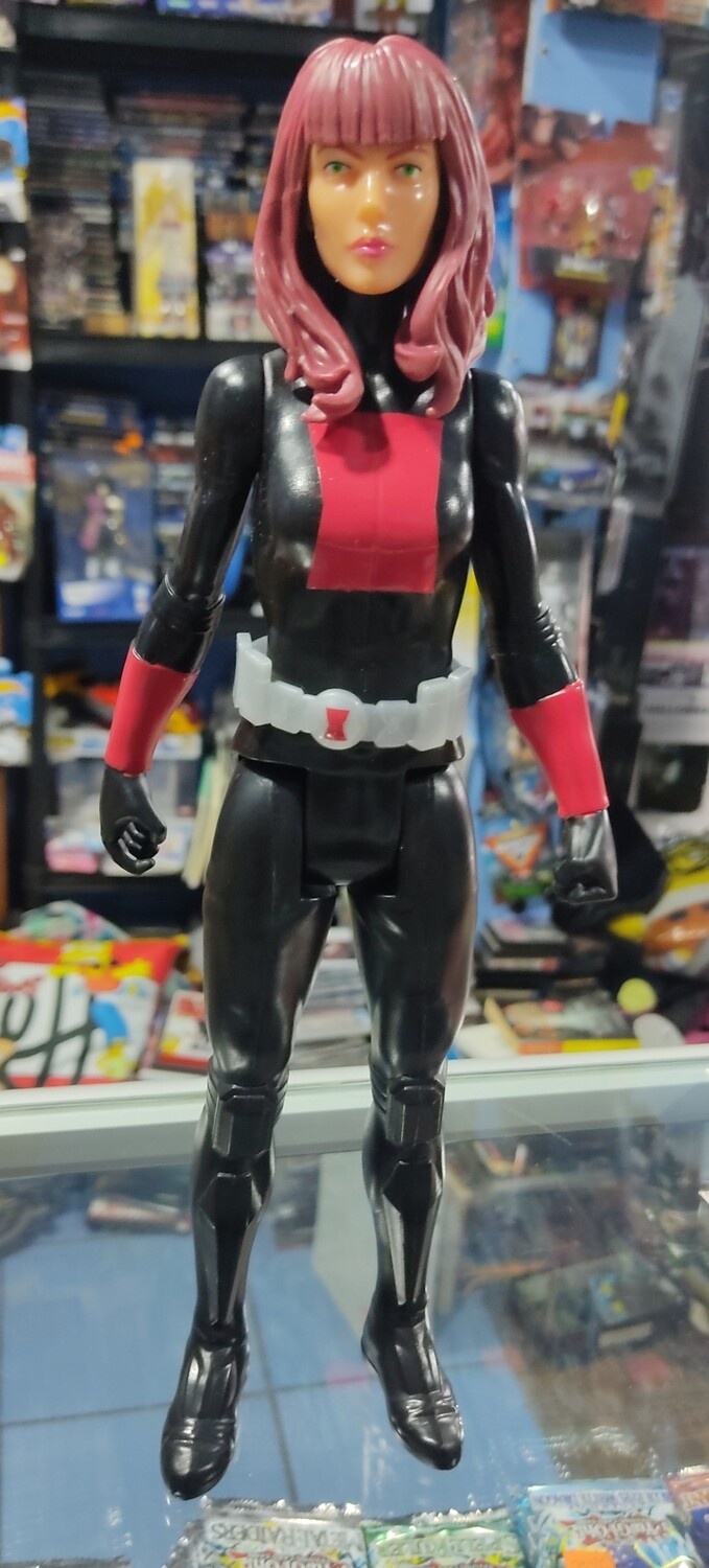 SJ2 Black Widow 12 Pulgadas Avengers Marvel Titan Hero