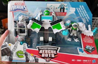 TS Transformers Rescue Bots Artic Rescue Boulder