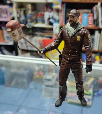SH9 Police The Walking Dead Figura 5 Pulgadas