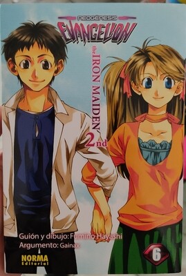 Neo Genesis Evangelion The Iron Maiden Manga Volumen 6 Espanol Norma