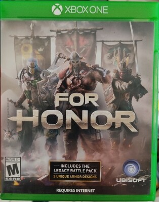 SJ For Honor Xbox One Usado Completo
