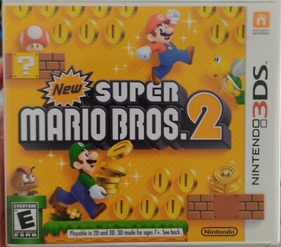 New Super Mario Bros 2 Nintendo 3DS Usado Completo