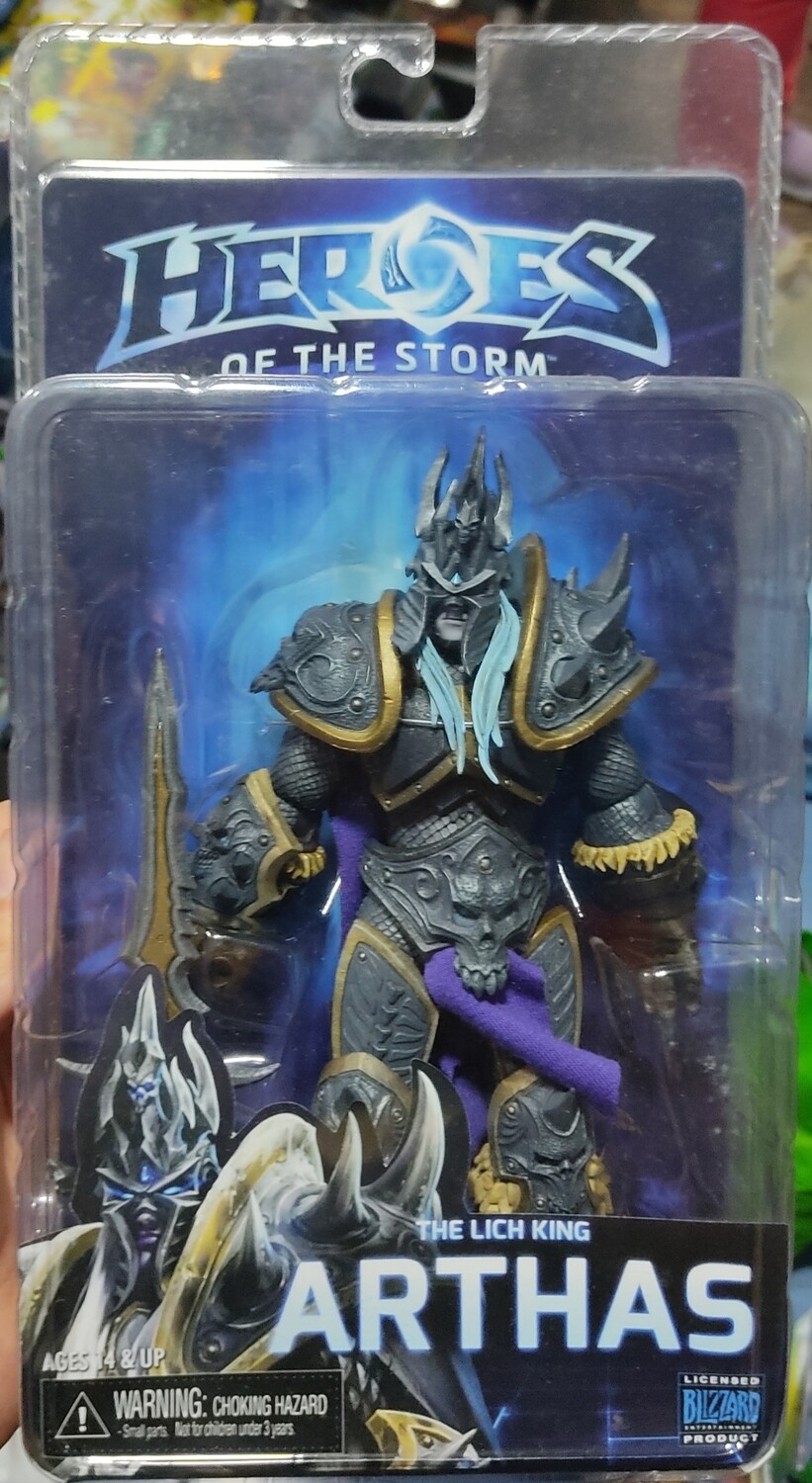 Arthas The Lich King Heroes of the Storm Nuevo Sellado Blizzard NECA