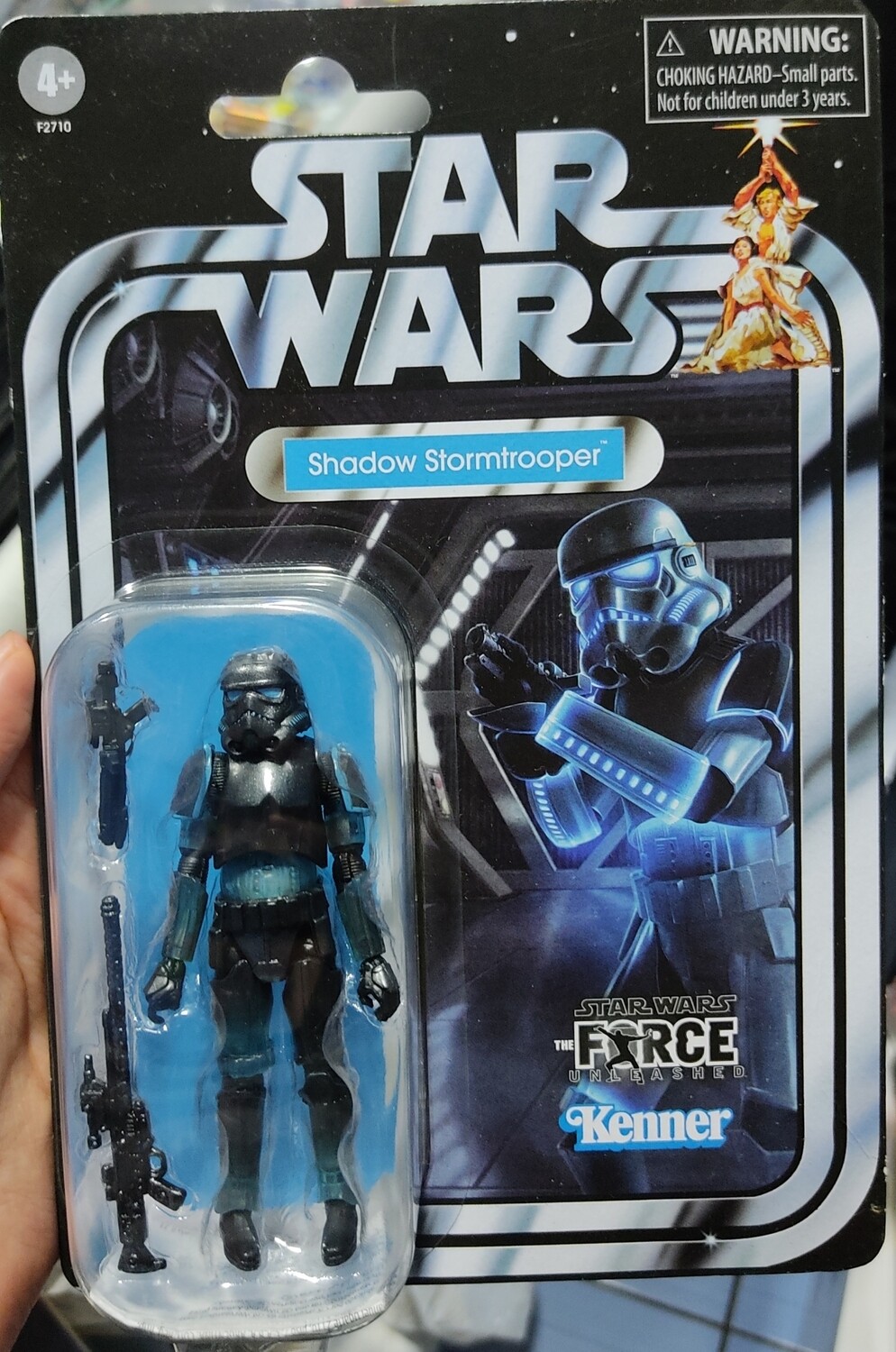 Star Wars Shadow Trooper The Force Unleashed Kenner Blister