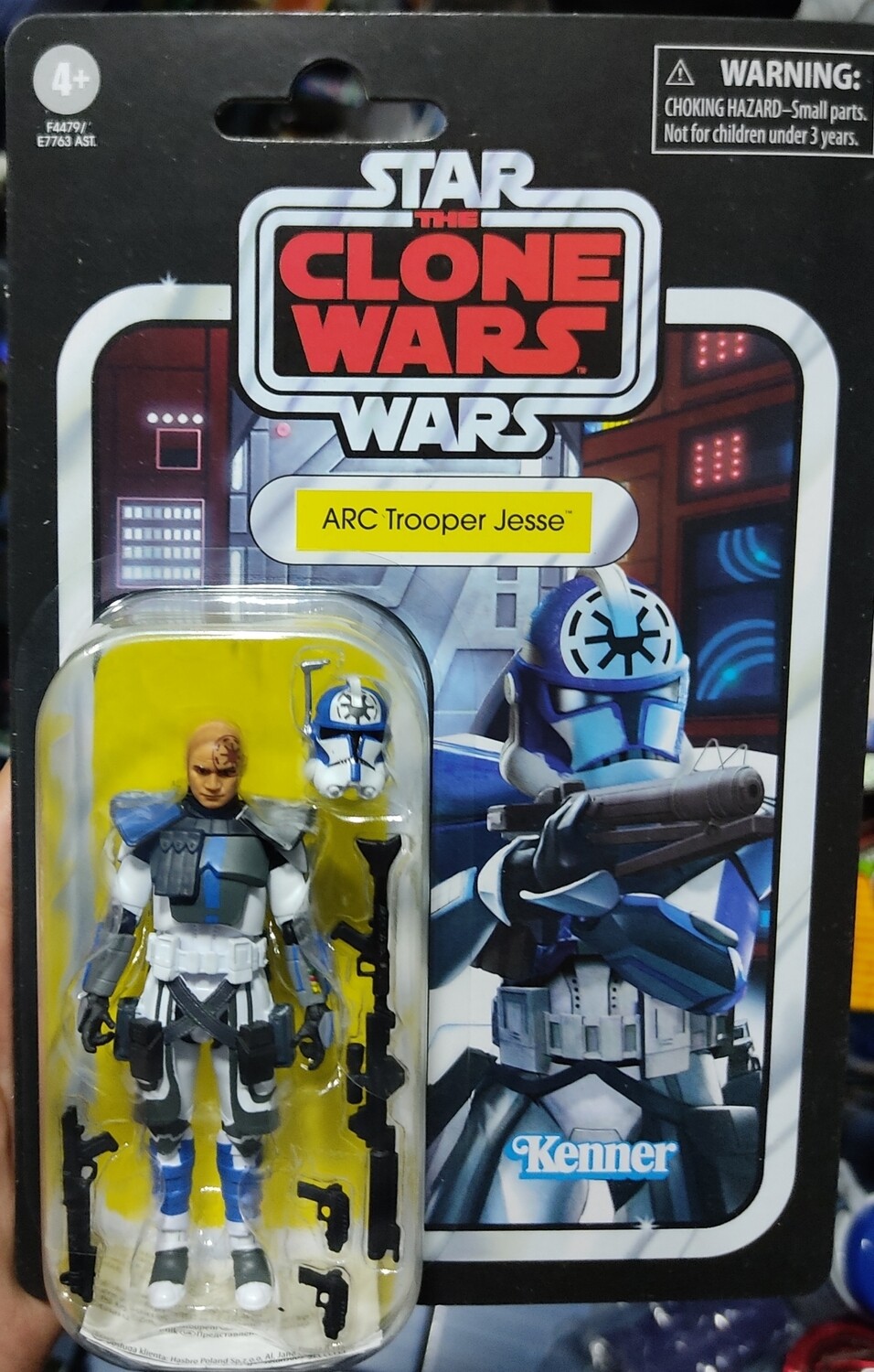 The Star Wars Clone Wars ARC Trooper Jesse Kenner Blister