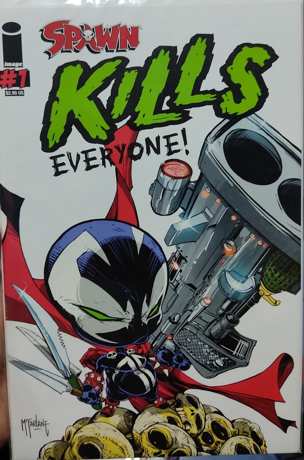 NELA-k, Spawn Kills Everyone Issue 1 Image Comics McFarlane&#39;s