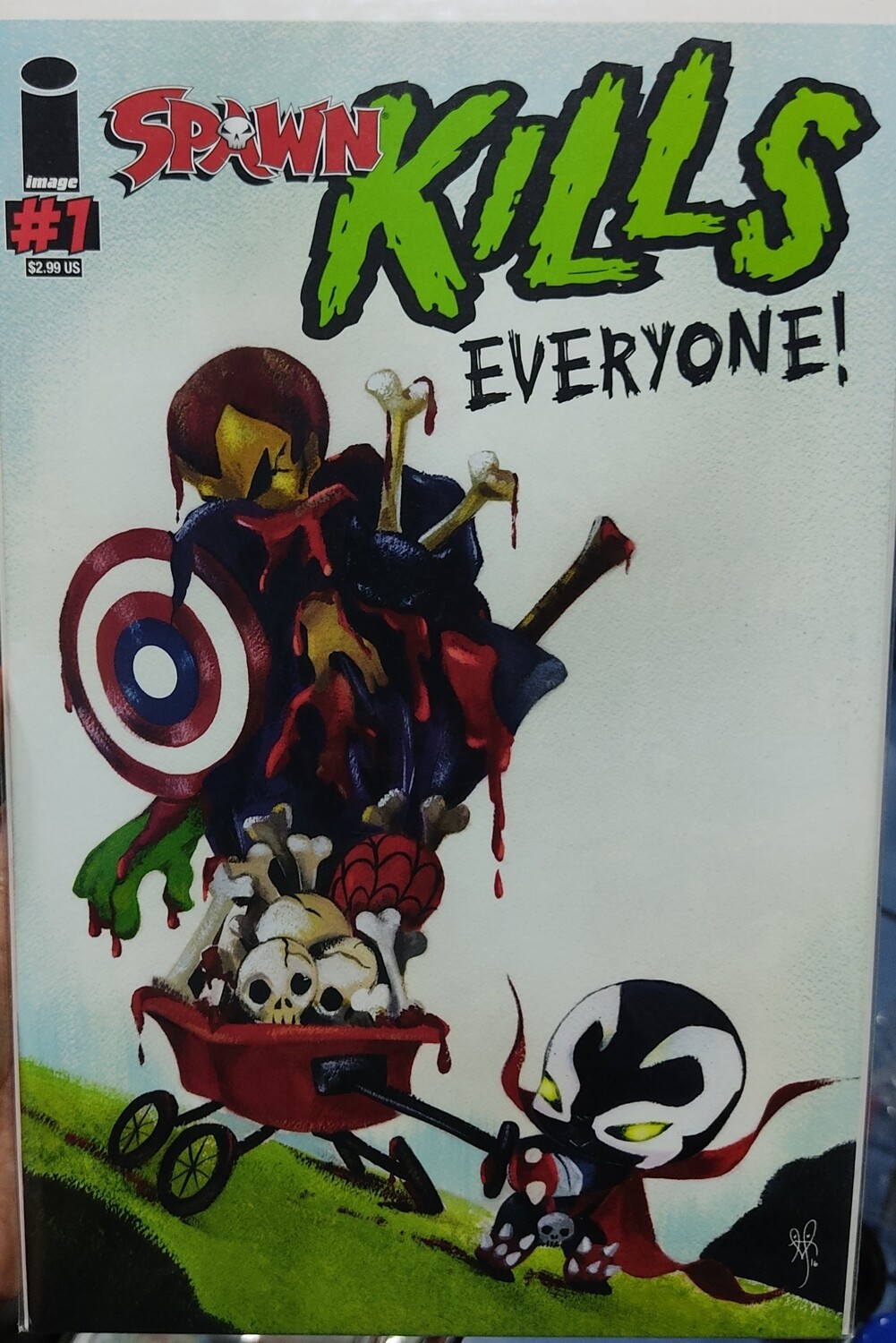 NELA-k, Spawn Kills Everyone Issue 1 Image Comics McFarlane&#39;s