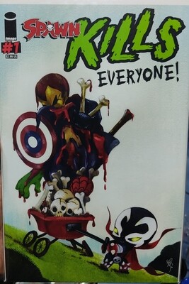 NELA Spawn Kills Everyone Issue 1 Image Comics McFarlane&#39;s