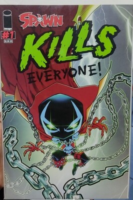 NELA Spawn Kills Everyone Issue 1 Image Comics McFarlane&#39;s Ingles