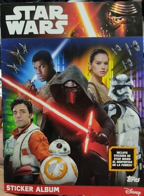 Star Wars Sticker Album Topps (Le Faltan 48 Postales)