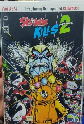 NELA Spawn Kills Everyone 2 Issue 3 Image Comics McFarlane&#39;s Ingles