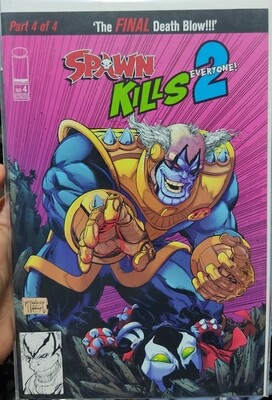 NELA Spawn Kills Everyone 2 Issue 4 Image Comics McFarlane&#39;s Ingles