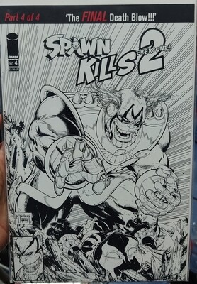 NELA Spawn Kills Everyone 2 Issue 4 Image Comics McFarlane&#39;s Ingles