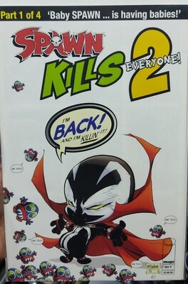 NELA Spawn Kills Everyone 2 Issue 1 Image Comics McFarlane&#39;s Ingles