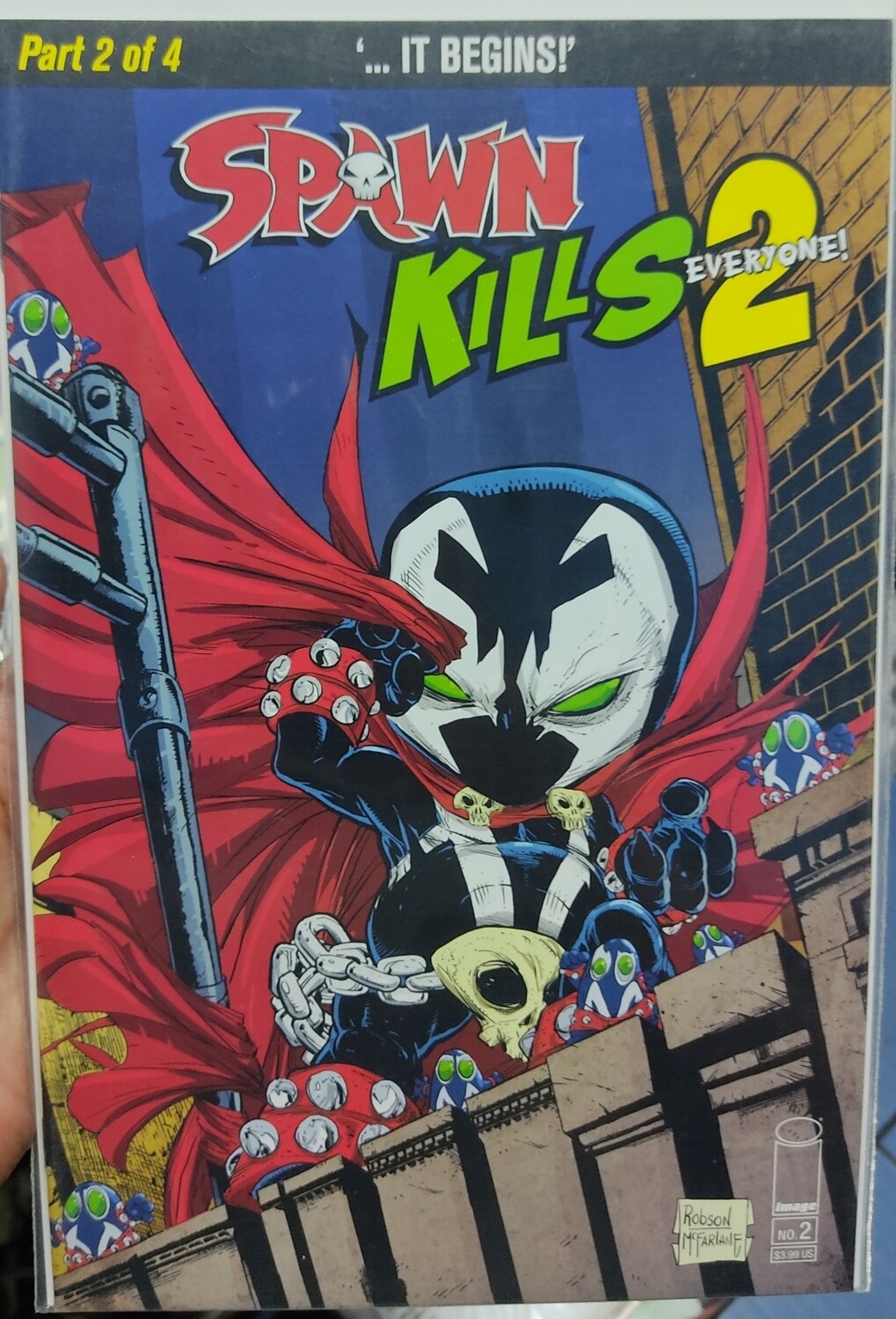 NELA-k, Spawn Kills Everyone 2 Issue 2 Image Comics McFarlane&#39;s Ingles