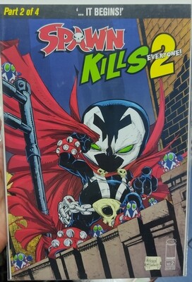 NELA Spawn Kills Everyone 2 Issue 2 Image Comics McFarlane&#39;s Ingles