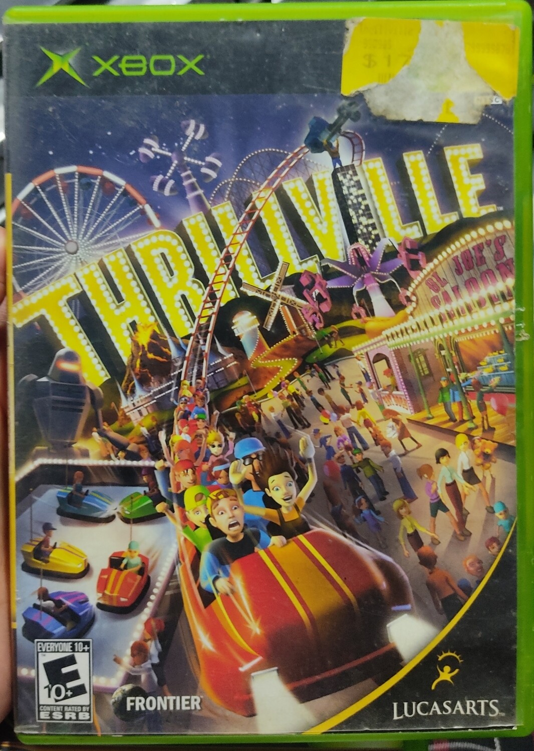 Thrillville Xbox Usado Sin Manual Rayado