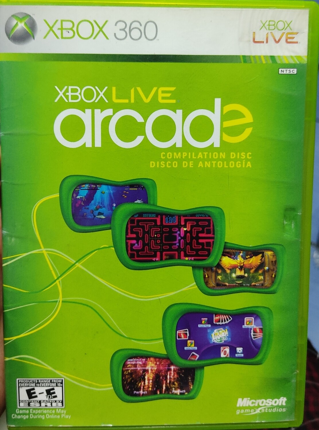 Xbox Live Arcade Usado Sin Manual Rayado Xbox 360