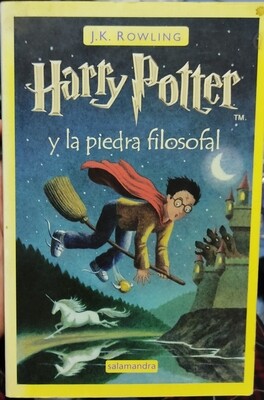 Harry Potter y la Piedra Filosofal Libro Espanol