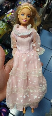 TS Barbie Muñeca Vestido Rosado