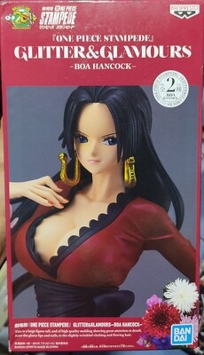 SJ Boa Hancock One Piece Stampede Glitter Glamours Bandai Banpresto Figura Anime