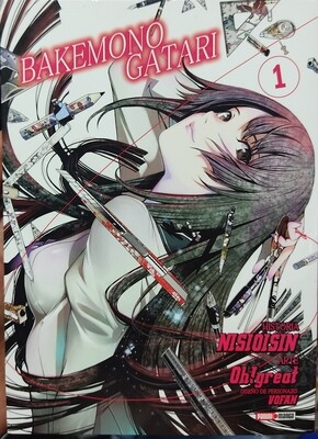 BAF1 Bakemonogatari Manga Volumen 1 Espanol Panini