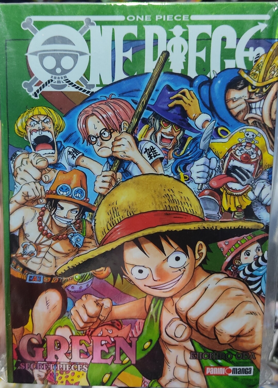 BA5 One Piece Manga Green Secret Pieces Espanol Panini