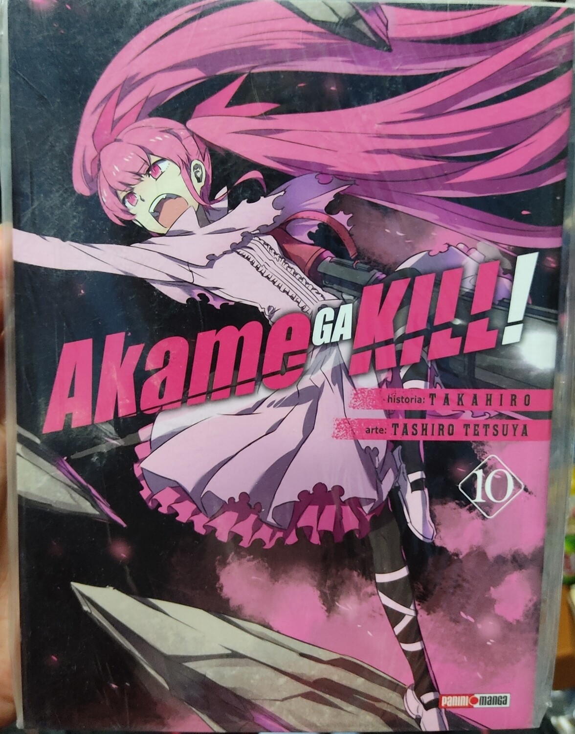 BA35 Akame ga Kill Manga Volumen 10 Español Panini