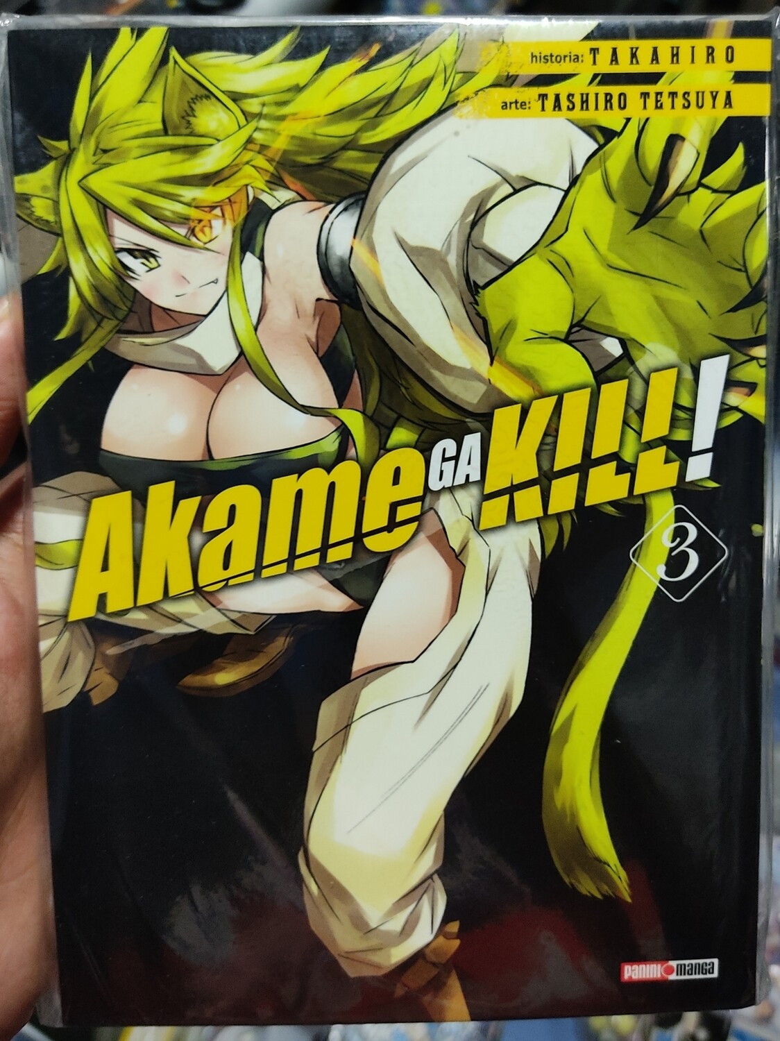 Akame ga Kill Manga Volumen 3 Español Panini