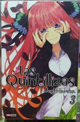 BA4 Las Quintillizas Manga Volumen 3 Espanol Panini