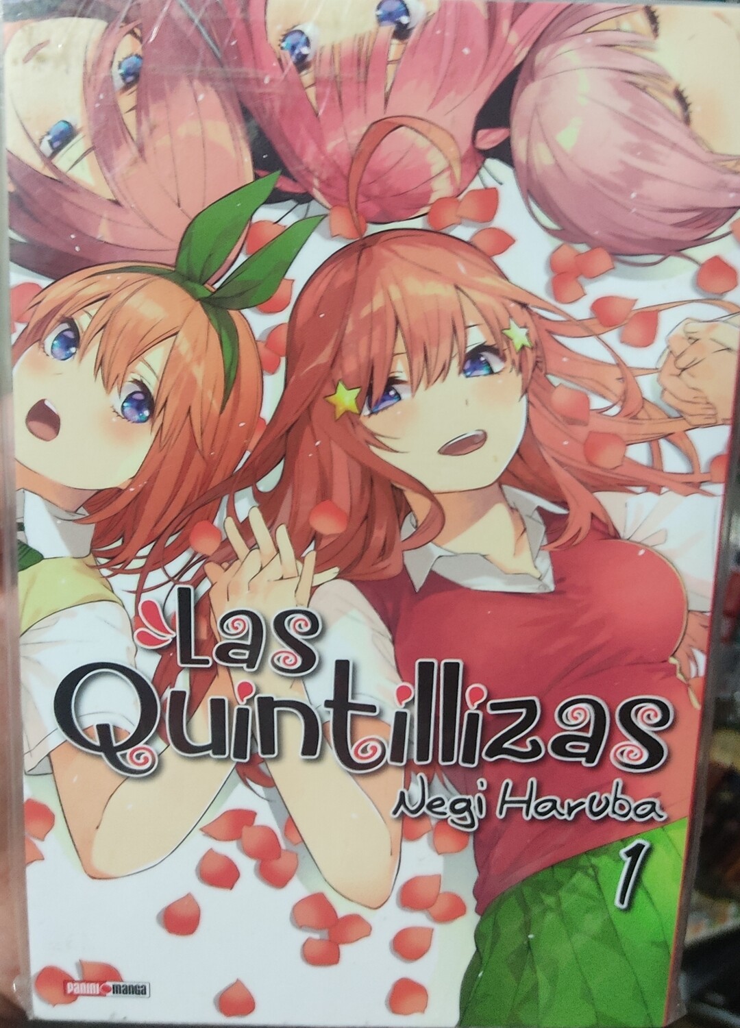 BA4 Las Quintillizas Manga Volumen 1 Espanol Panini