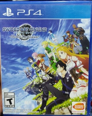 SH Sword Art Online Hollow Realization Playstation 4 Usado Completo