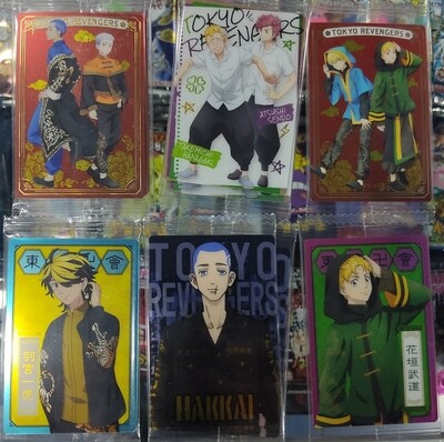 Tokyo Revengers Bandai Cards Precio por Separado c/u