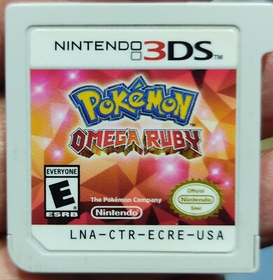 SJ Pokemon Omega Ruby Nintendo 3DS Cartucho
