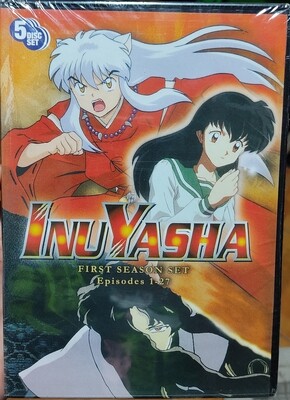 Inuyasha DVD Set First Nuevo Sellado