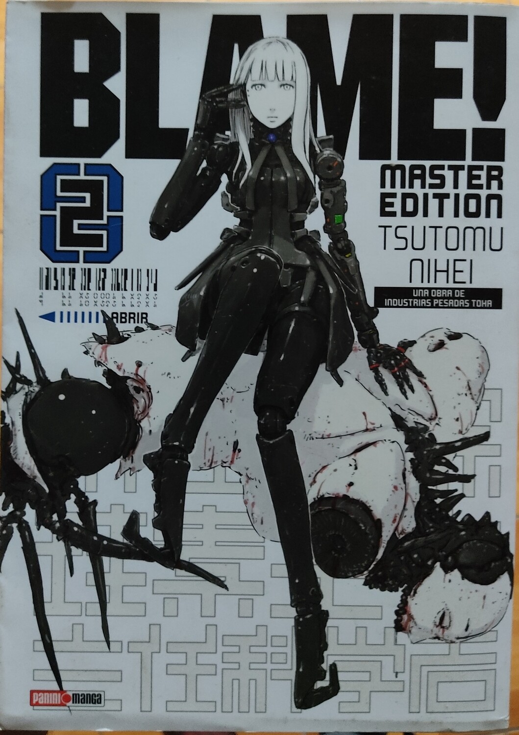 Blame Master Edition Manga Volumen 2 Espanol Panini