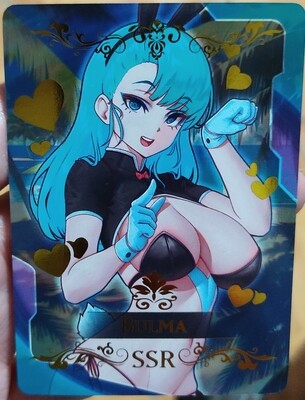Bulma Card Goddess Story Dragon Ball SSR