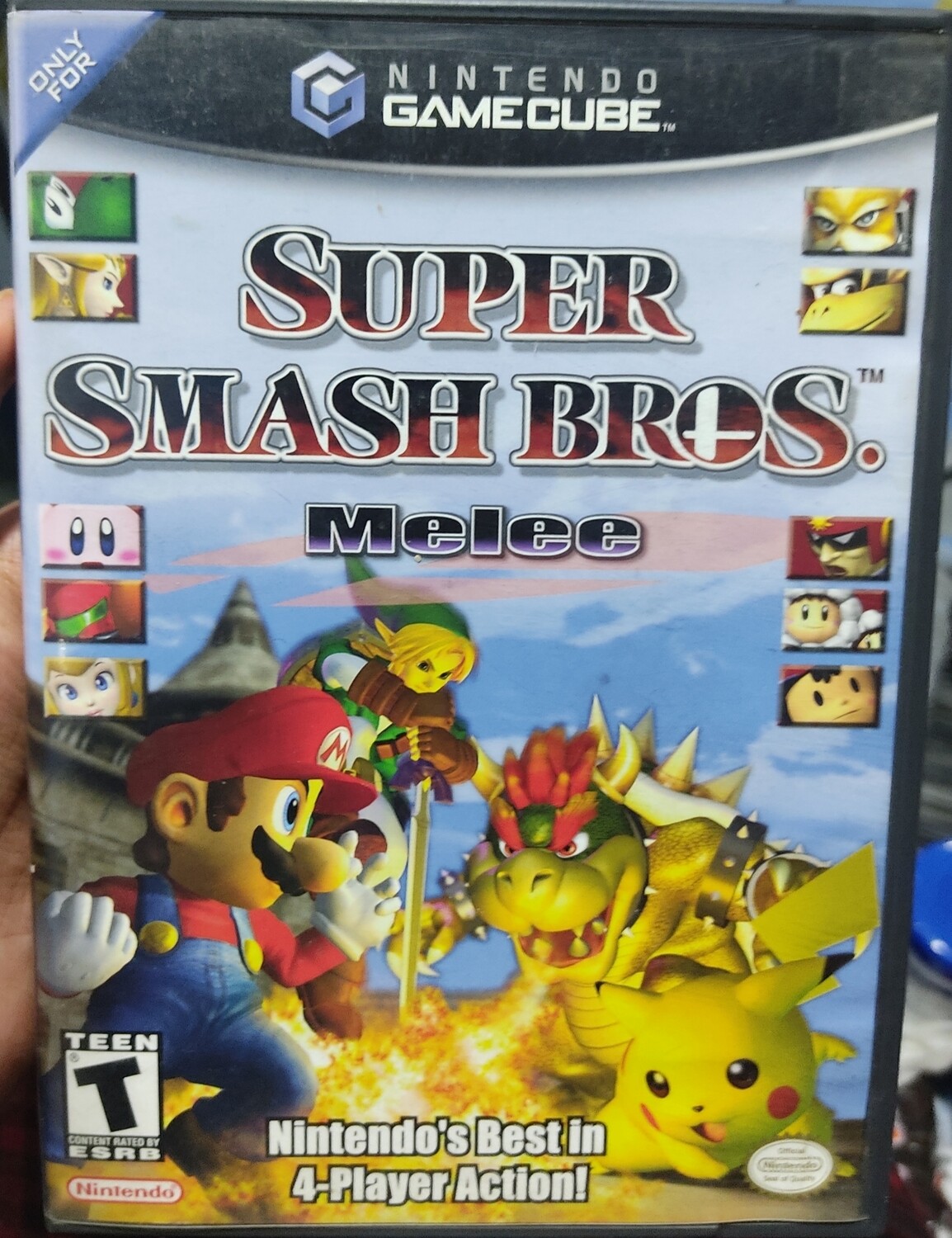 Super Smash Bros Melee Nintendo Game Cube Usado Completo