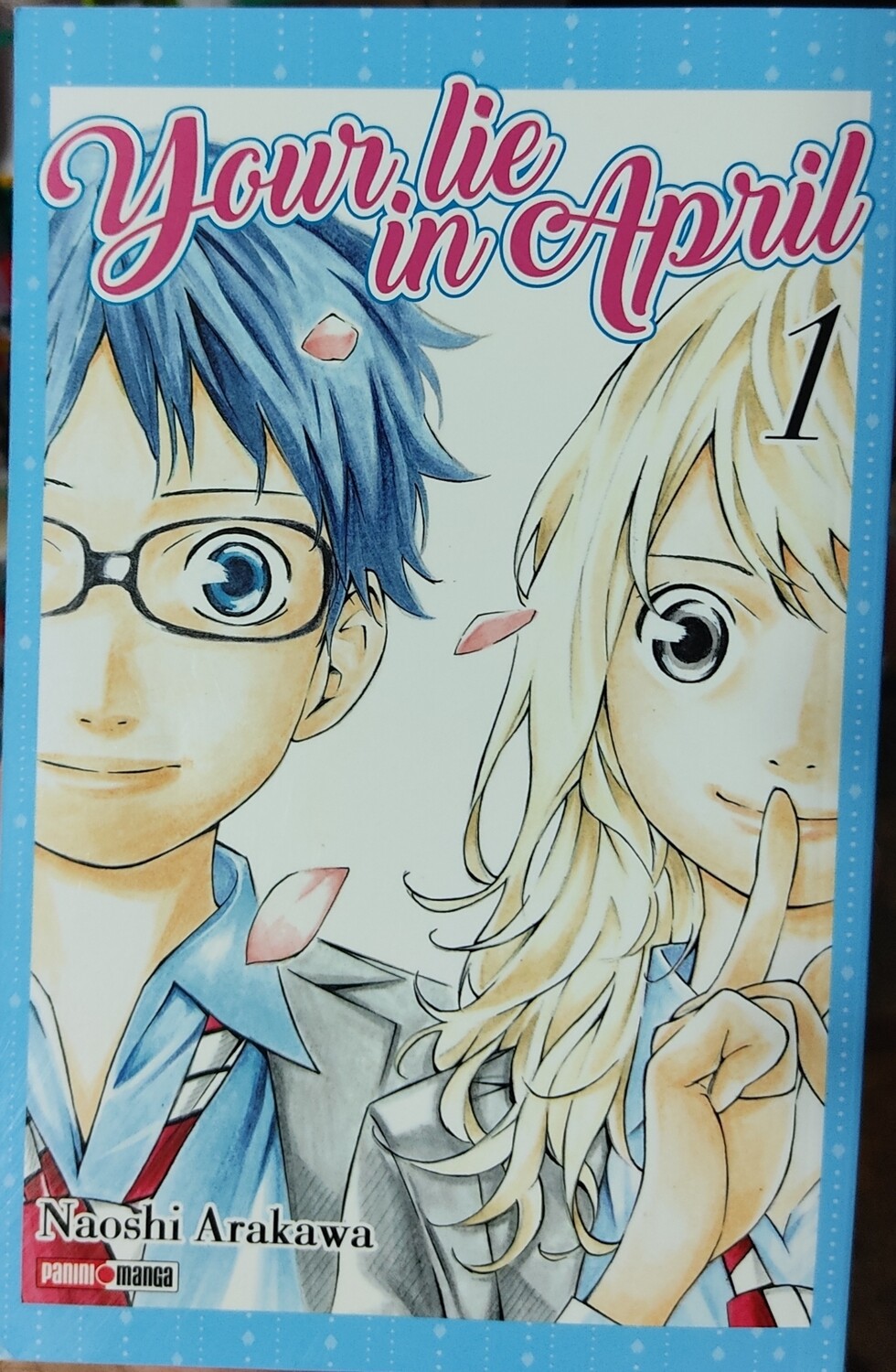 Your Lie In April Manga Volumen 1 Espanol Panini