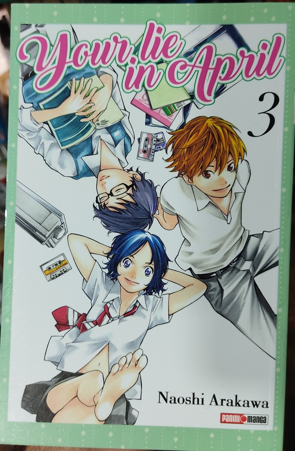 Your Lie In April Manga Volumen 3 Espanol Panini