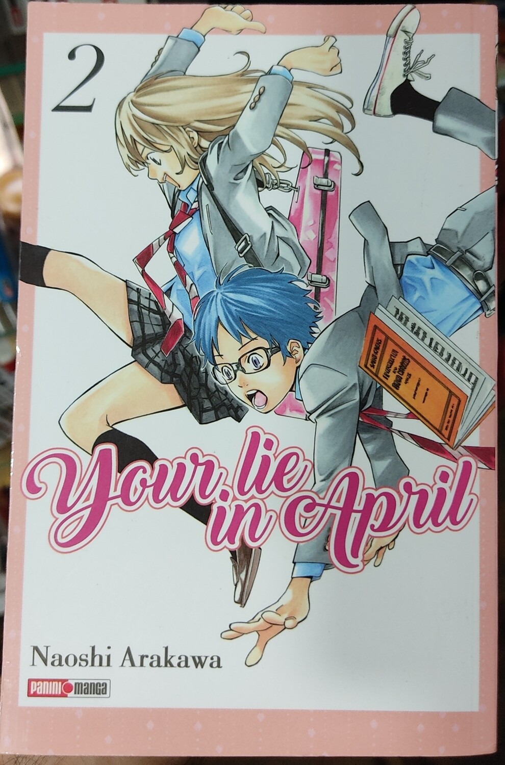 Your Lie In April Manga Volumen 2 Espanol Panini