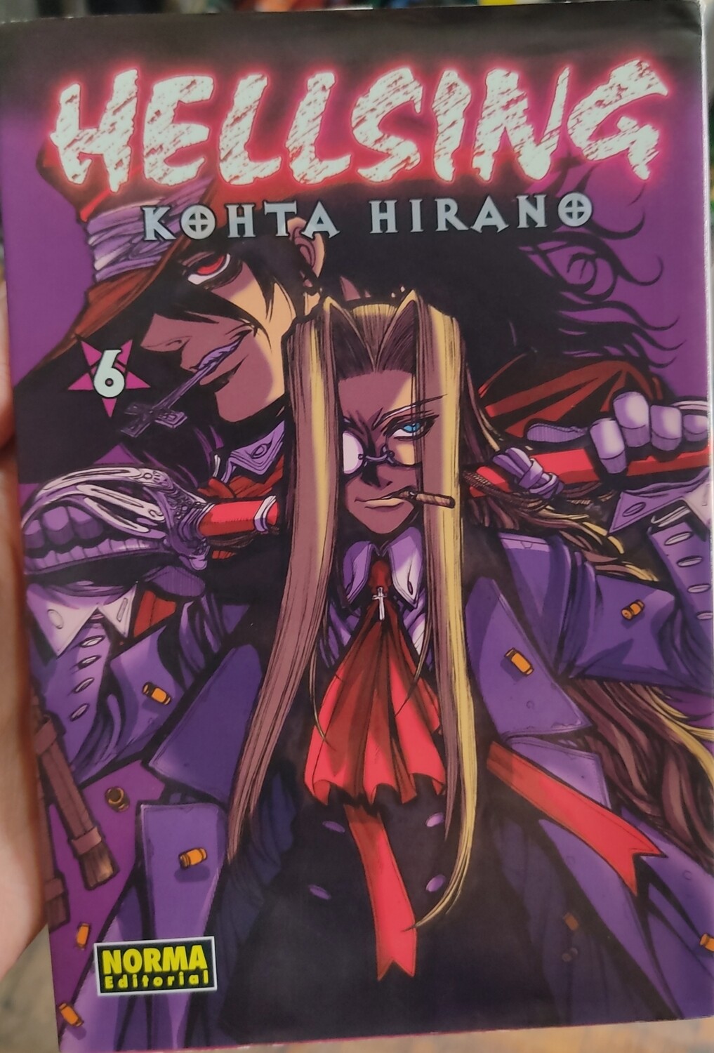 Hellsing Manga Volumen 6 Espanol Norma