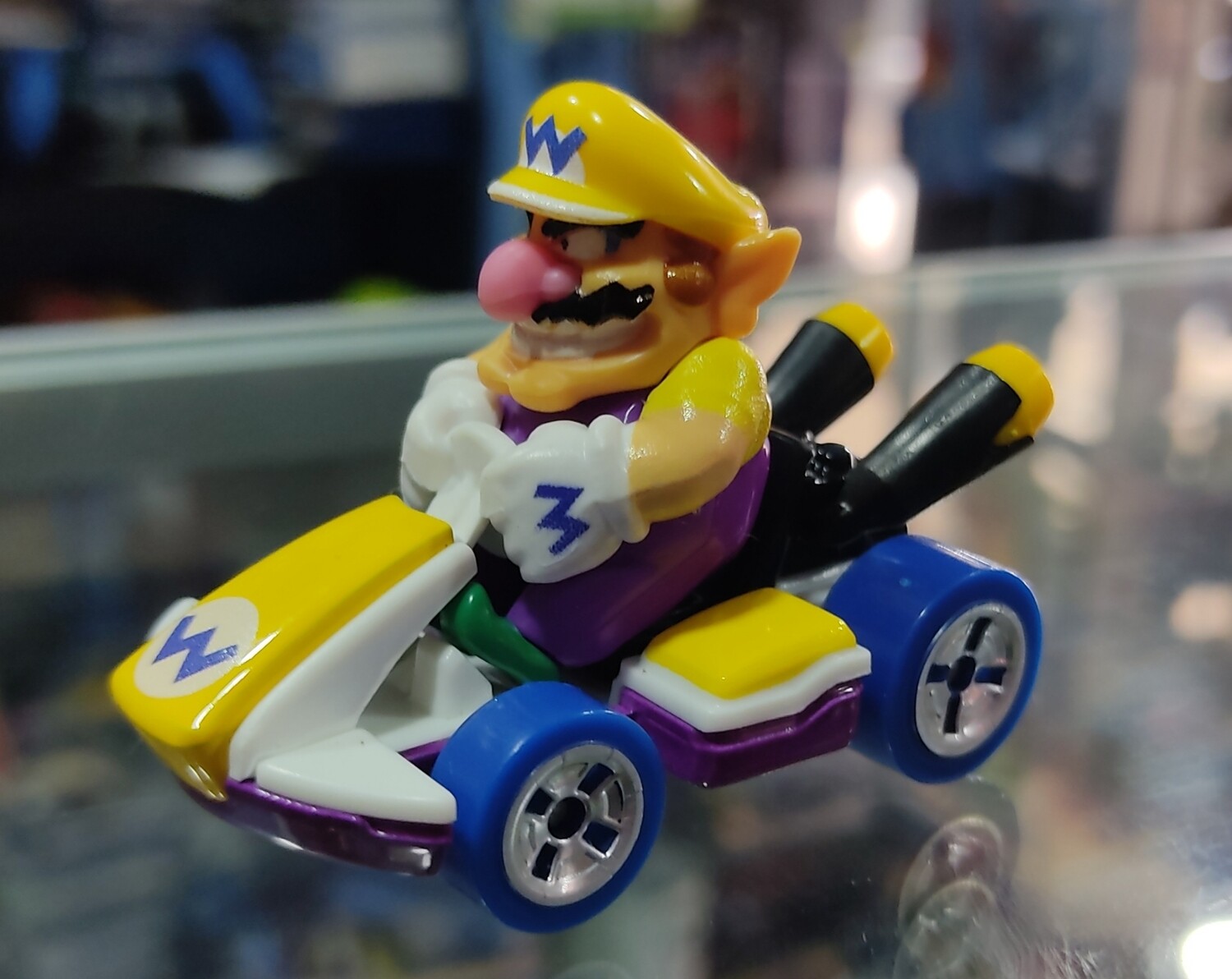 Wario Mario Kart Hot Wheels Super Mario Bros