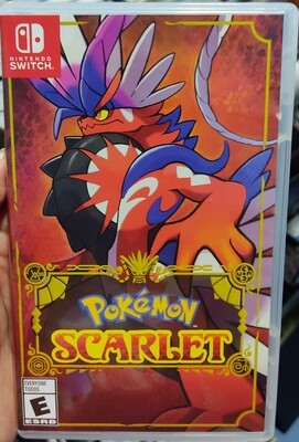 Pokemon Scarlet Nintendo Switch Usado Completo