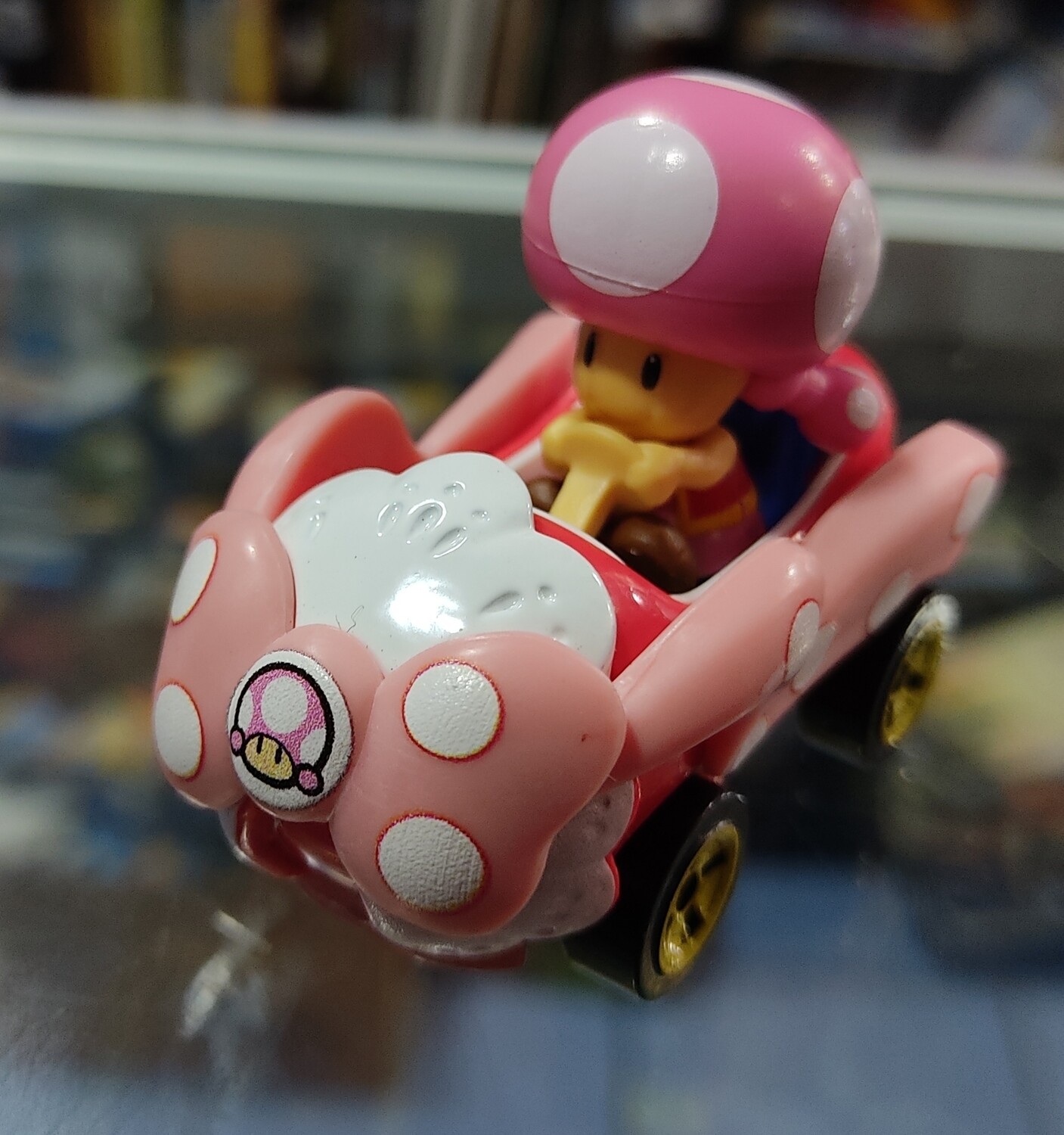 Toadette Mario kart Hot Wheels Super Mario Bros