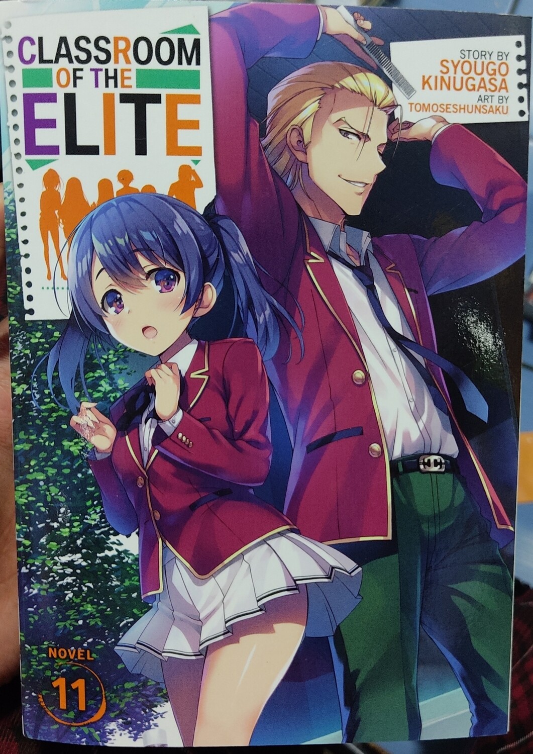 BAF1 Classroom of the Elite Novela Numero 11 Ingles