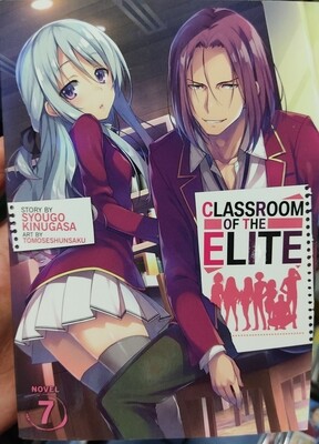 Classroom of The Elite Novela Numero 7 Ingles