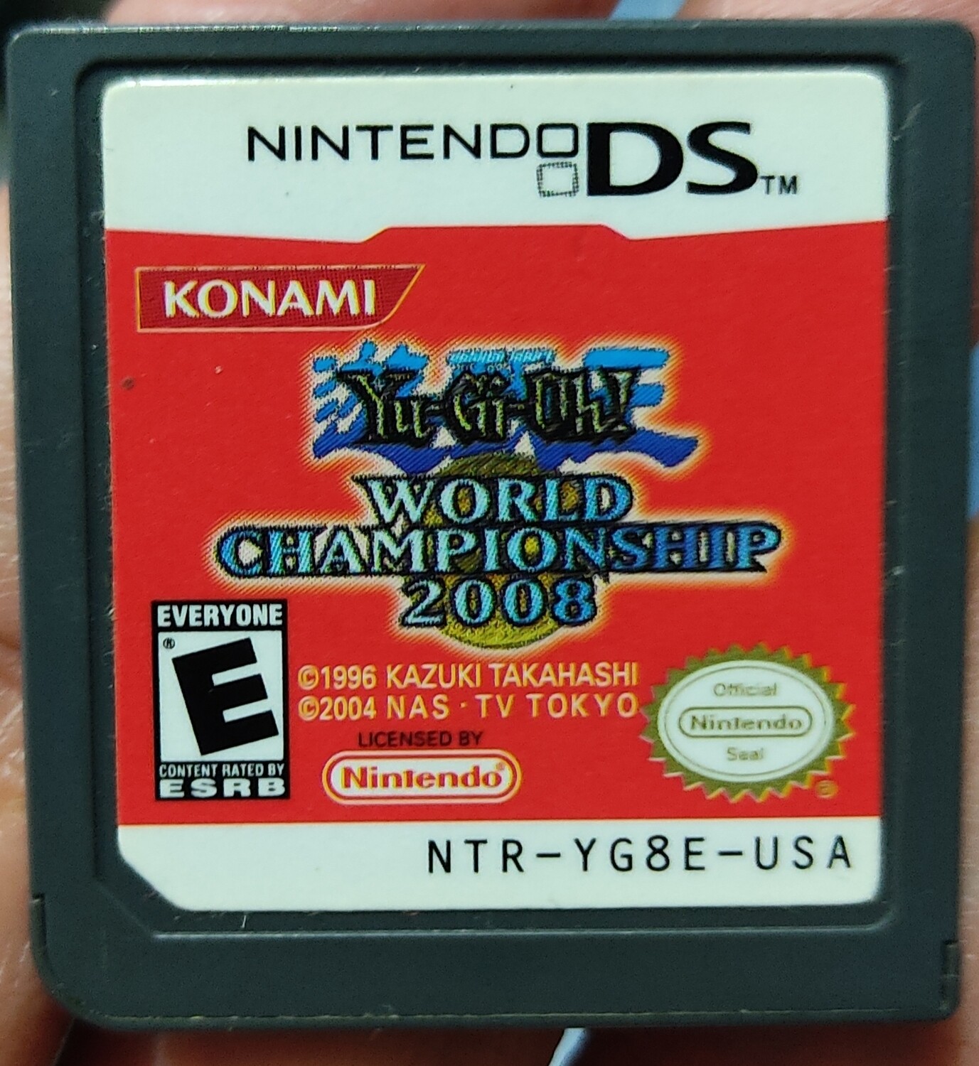 Yugioh World Championship Tournament 2008 Nintendo DS Cartucho