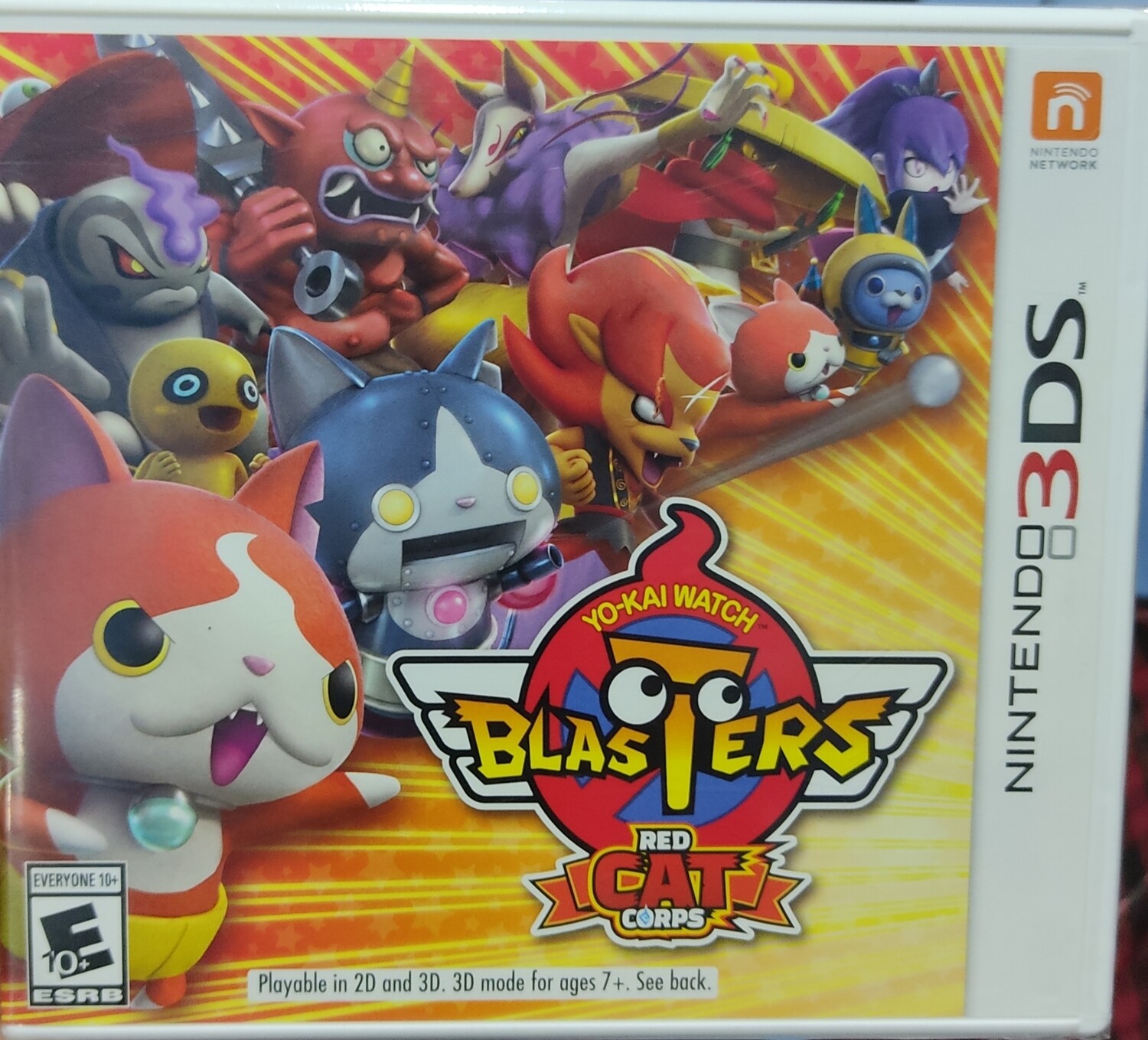 SH Yokai Watch Blasters Red Cat Corps Nintendo 3DS Nuevo Sellado